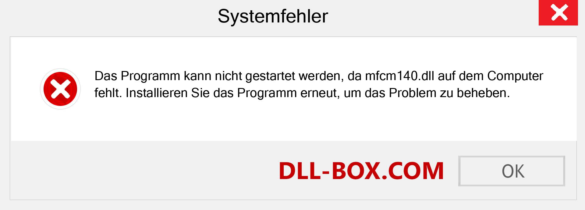 mfcm140.dll-Datei fehlt?. Download für Windows 7, 8, 10 - Fix mfcm140 dll Missing Error unter Windows, Fotos, Bildern